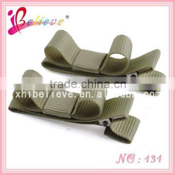 Kids Hair Accessories Grosgrain Handmade Flat Materials Hair Clips photo-4