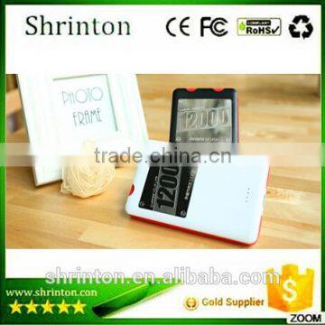Remax LED Flash smart mobile power bank 12000mah