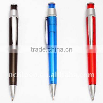 plastic pen with color body (va23-65)