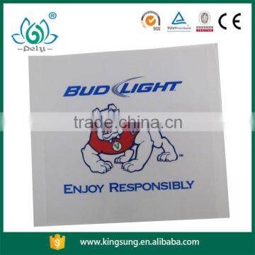 bottle sticker , bottle adhesive label , car window sticker