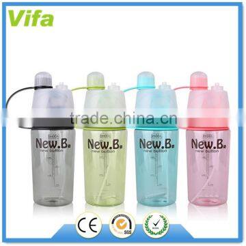 Sport Drinking and Misting Spray Water Bottle, Outdoor Sport Drinking, BPA