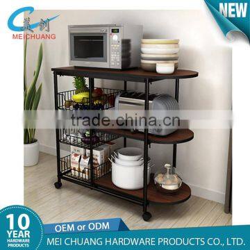 Kitchen storage microvawe oven rack / shelf