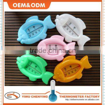Household plastic baby bath waterproof thermometer color option animal design red kerosene scale competitive price accurate temp