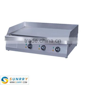 Stainless steel induction griddle table top electric griddle for restaurant (SY-GR270E SUNRRY)