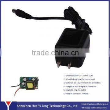 Power Adapter safety mark 12v Manufacturer