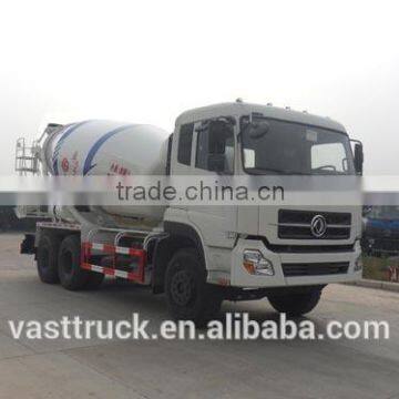 DONGFENG 6x4 concrete mixer truck volume is 4.95cbm at reasonable price