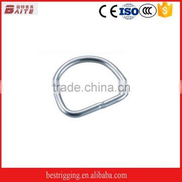 POPULAR MIDDLE SIZED RIGGING MENTAL ZINC PLATED D RING