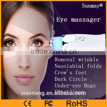 Handheld electric vibrating facial massager beauty personal care eye anti-wrinkle massage