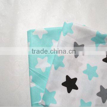 100% Cotton Star Design Multicolour Printed & Dyed Fabric of Hometextile photo-3
