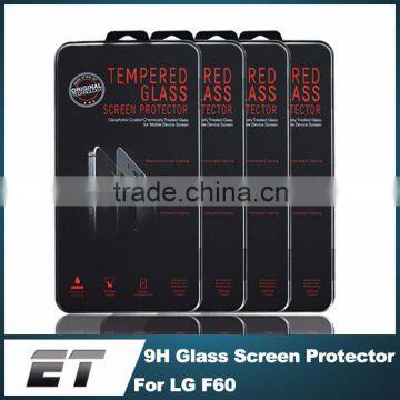 Manufacturer China Wholesale 2015 Hot Products 0.33mm 9H Scratchproof 2.5D Tempered Glass Screen Protector For LG F60