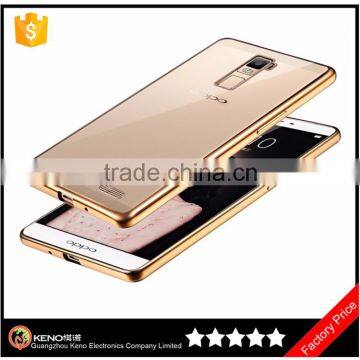 Good selling electroplating TPU case for OPPO R7 plus