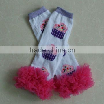 Ruffle baby leg warmers