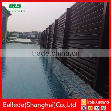 Extruded Aluminum Stationary louver fence