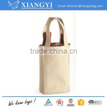 Liberty Bags Single or Double Bottle Wine Tote or Drawstring Bag Canvas Bag photo-5