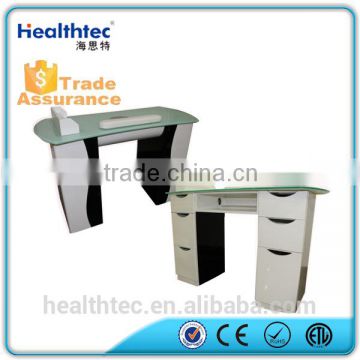 portable white manicure table