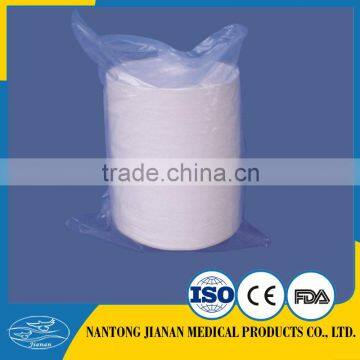 absorbent bleached hydrophilic medical 100% cotton 40s,32s,21s, 19x15,24x20,30x20 mesh 4 PLY gauze roll