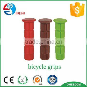 Cycling Bicycle Handlebar Lock-on Grip Rubber Handle Cover