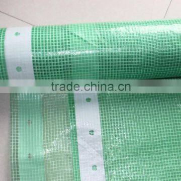 Garden Small Greenhouse and Flower Garden Winter Tent Using pe Mesh Tarpaulin/film Green and White Color photo-3