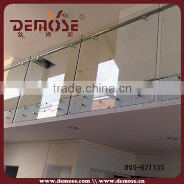 plexiglass railing frameless glass terrace railings designs