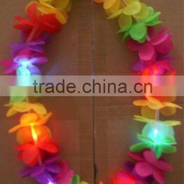 led hawaii lei ,hawaiian flower lei