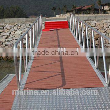 popular and durable steel structures floating dock plastic pontoons for sale