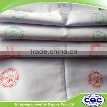 100% cotton medical fabric for hospital medical unifrom Doctor's Coat fabric