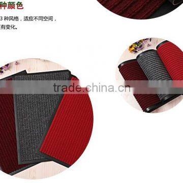 polyester surface with pvc backing carpet shandong produce