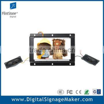 7inch lcd open frame advertising player digital signage