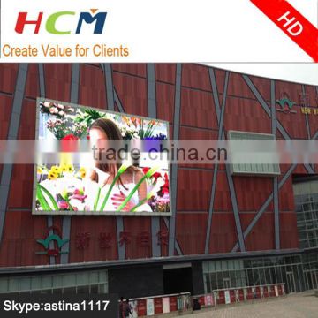 large outdoor full color led tv advertising display screen on sale