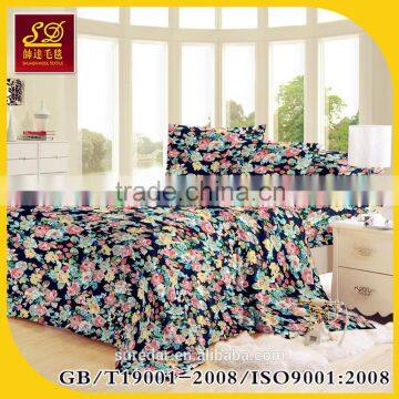 Best sell new design flannel fleece blanket nylon100 polyester down fleece fabric india