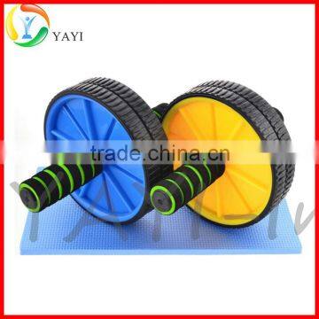 No-Slip Comfort Grips Dual Wheel Ab Roller Quality Choice photo-4