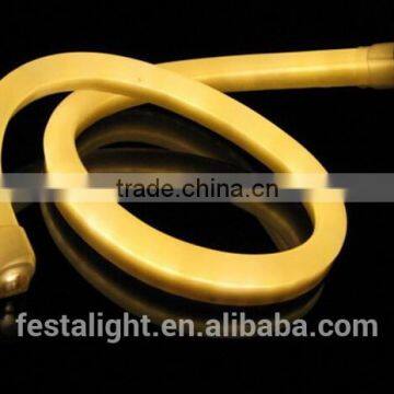 Warm white color 24V AC / 120V AC 2.88 w/m LED neon flex light to shape letters, signs