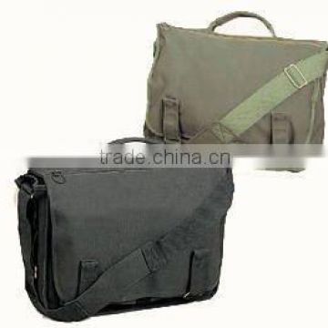 durable khaki shoulder canvas bag