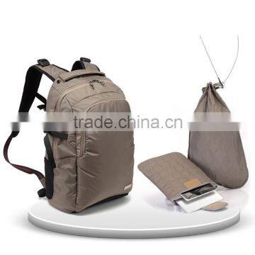 Multi-functional anti-theft security backpack