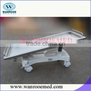 GA202 hydraulic embalming table with stainless steel table top