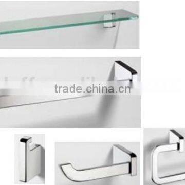 designed square durable base chrome finish wallmounted bathroom fittings bath accessory