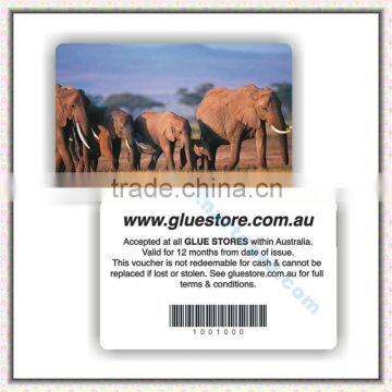 CR80 colorful barcode business Card