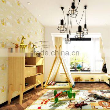 Wall Decoration Wallpaper Interior Wallpaper Roll Size photo-3