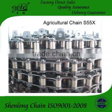 agricultural steel chain with attachments S55XK1F2