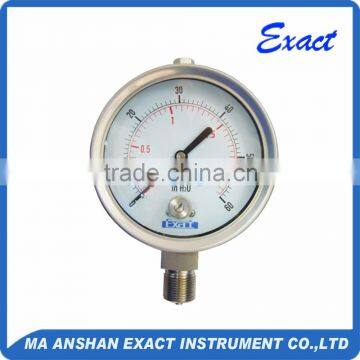 Bottom Connection Exact Liquid Fillable Capsule Manometer