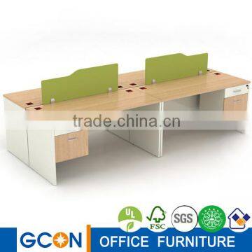 Office Workstation With Decorative Partition Wall Modular Wall Panel System Unique Office Cubicles Quality Choice photo-2
