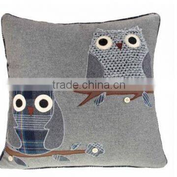 Decorative Owl Pillow Brown/pillow Case/washable Pillow Cases/Cushion Cover Pillowcase Owl photo-3