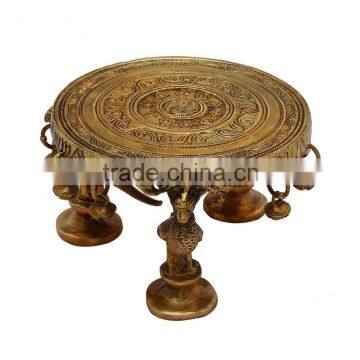 Round Chowki 4"