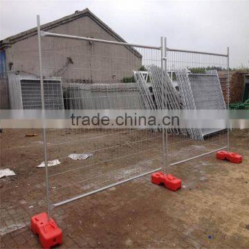 Australia standard construction hot dipped galvanized steel tube welded temporary fence