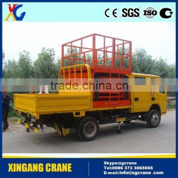 New type carrying aerial working vehicle platform/ Scissor Lifting Platform