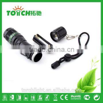 LED Flashlight Bike Light 400 Lumens Super Bright Flashlight for Night Riding by 1*18650 Battery Outdoor Camping TL-8002 photo-4