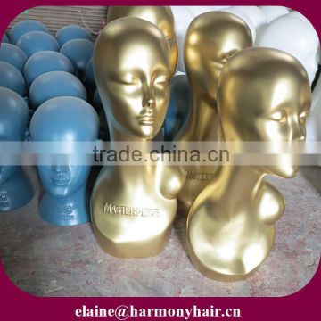 HARMONY mannequin head bald wig