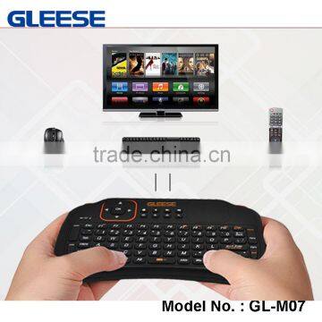Mini Optical 2.4G Wireless Gaming Keyboard and Mouse Combo Set for Smart TV Desktop Laptop Box PC