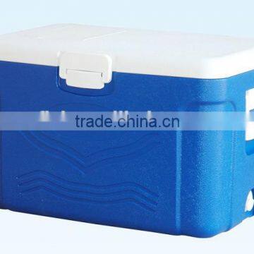 MZ-501 50L cooler box PU foaming six sides food medical incubator/car refrigerator