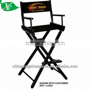 Wood director chair,tall folding director chair